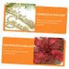 1pc Wreath Christmas Style Garland Simulated Wooden Garland Household Hanging Ornament Creative Fashion Christmas Room view 2