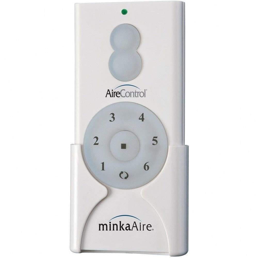 DC HAND HELD REMOTE TRANSMITTER by Minka-Aire RC1000 in White Finish