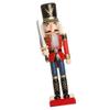 Inzopo Handpainted Wooden Nutcracker Soldier Christmas Ornament Home Decor view 1