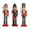 Inzopo Handpainted Wooden Nutcracker Soldier Christmas Ornament Home Decor view 2