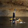 Kuhn Rikon Essential Spice Storage Jars, Set of 4, 6.25 x 2.5 inches, Clear/Black view 3
