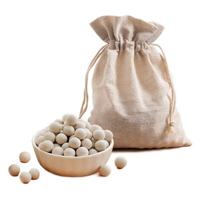 1.1Lb Pie Weights with Cotton BagsCeramic Baking Beads 10mm Reusable Pie Crust Weights Natural Ceramic Baking Beans