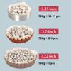 1.1Lb Pie Weights with Cotton BagsCeramic Baking Beads 10mm Reusable Pie Crust Weights Natural Ceramic Baking Beans view 4