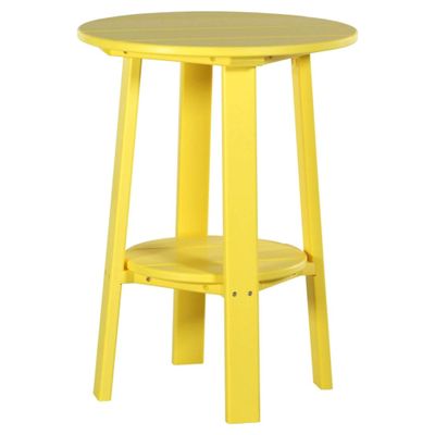 LuxCraft Deluxe End Table 28" Yellow