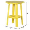 LuxCraft Deluxe End Table 28" Yellow view 3