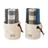 Mud Pie Towels in Canvas Holder view 2