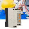 Akozon Voltage Monitoring Relay DC 12V/24V/36V/48V Over-Voltage and Under-Voltage Relay 35MM Rail(DC24V) view 3