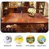 KDDEON PVC Soft Glass Frosted Clear Table Cover Protector,1.5mm Table Protector,Waterproof/Oil-Proof/Wipeable,for TV Cabinets,Coffee Tables,Desk Pad,Non-Slip Floor Mats (60x130cm/24x51in) view 2