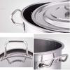 Stock Pot, Catering Commercial Thickened 304 Stainless Steel Soup Pot With Lid For Gas Stove/induction Cooker (8-92L) (Size : 70L) view 3