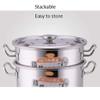 Stock Pot, Catering Commercial Thickened 304 Stainless Steel Soup Pot With Lid For Gas Stove/induction Cooker (8-92L) (Size : 70L) view 4