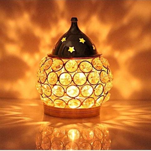 Golden Drops Akhand Jyot Brass Diya Lighting Lump Pooja Diya Religious Item Diwali Durga Pooja Purpose Akhand Jyot