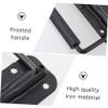 Hemobllo Spring Loaded Case Handle Heavy Duty Iron Handles for Toolbox Cabinets (2pcs) view 4