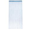 ZALING Metallic Tinsel Curtains Foil Fringe Shimmer Curtain Door Window Decoration for Birthday Wedding Party,Sky Blue view 1