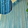 ZALING Metallic Tinsel Curtains Foil Fringe Shimmer Curtain Door Window Decoration for Birthday Wedding Party,Sky Blue view 2