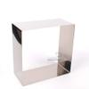12 inches diagonal 10cm height square stainless steel mousse cake ring mold cheese tiramisu cake mould party molding DIY bakery view 4
