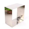 10 inches 10cm height square 304 stainless steel mousse cake ring mold cheese tiramisu cake mould party cake tools DIY bakery view 3