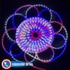 Russell Decor 40ft/12m Led Rope Lights for Patriotic 4th of July Memorial Day Decor Party Outdoor Decorative Lighting Trees Patio Deck Flexible String Tube Lights Blue Red White view 2