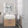 Krugg Medicine Cabinet | Recess or Surface Mount | Blum Hinge 170 Degree Soft Close | (18" x30) view 2
