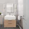 Krugg Medicine Cabinet | Recess or Surface Mount | Blum Hinge 170 Degree Soft Close | (18" x30) view 4
