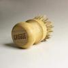 Natural Bamboo Scrub Brush with Palm and Sisal Fibers by Crisbee view 2