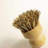 Natural Bamboo Scrub Brush with Palm and Sisal Fibers by Crisbee view 3