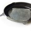 Chain Mail Scrubber by Crisbee - 316 Stainless Steel - Rust Resistant - Perfect for Cast Iron and Carbon Steel Cookware by Crisbee view 2