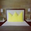 Peachwell Large Crown Backrest Positioning Support Pillow Bed Rest Cushion Headboard Pillow with Removable Cover for Reading Relaxing Using Laptop and Phone (Yellow, California King: 71 x 27 inches) view 3