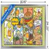 Trends International Gudetama - Food Wall Poster, 22.375" x 34", Silver Framed Version view 3
