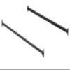 Wallace Flynn bedCLAW 76" Bolt-On Bed Rails for Twin and Full Size Beds view 1