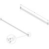 Wallace Flynn bedCLAW 76" Bolt-On Bed Rails for Twin and Full Size Beds view 2