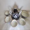 Blue & White Handmade Uzbek Tea Set view 2