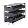 FlagShip for Nespresso Pod Holder Vertuo Pod Drawer Large Mullti Tier Coffee Pod Holder(3 Tier (60Pods Capacity)) view 2