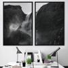 SIGNWIN 2 Piece Framed Canvas Wall Art Black and White Scenery Canvas Prints Home Artwork Decoration for Living Room,Bedroom - 24"x36"x2 Panels view 1