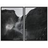 SIGNWIN 2 Piece Framed Canvas Wall Art Black and White Scenery Canvas Prints Home Artwork Decoration for Living Room,Bedroom - 24"x36"x2 Panels view 2