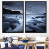 SIGNWIN 2 Piece Framed Canvas Wall Art Black and White Scenery Canvas Prints Home Artwork Decoration for Living Room,Bedroom - 24"x36"x2 Panels view 1
