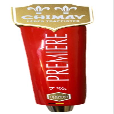 Chimay Peres Trappistes Premiere (Chimay Red) Tap Handle | 11" Tall | New