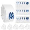20 Pack 3D Airclean GN Vacuum Bags Compatible with Miele Classic C1, Complete C1, Complete C2, Complete C3, S227 S240, S270, S400, S2, S5, S8 Series Canister Vacuum Cleaner view 1