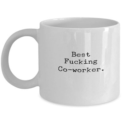 Best Fucking Co-worker funny gift mug
