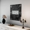 4 Qul Kufic Surah Islamic Wall Art, Islamic Gifts, Ramadan Decor, Surah Al Ikhlas, Al Kafirun, Al Falaq, Al Nas Kufic Islamic Decor (Silver, Medium (36x36 inches)) view 3