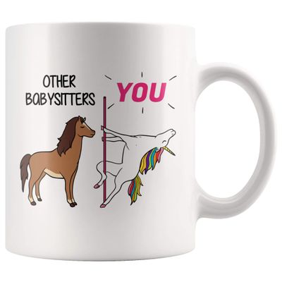 Babysitter Gift Babysitter Mug Funny Babysitter 11oz Coffee Mug