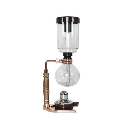 ASDQWER Style Siphon Coffee Maker,Syphon Coffee Pot,Resistant Glass,Tea Siphon Pot,Siphon Artisanal Coffee Machine,Coffee Machine Filter for Home Kitchen Use,5