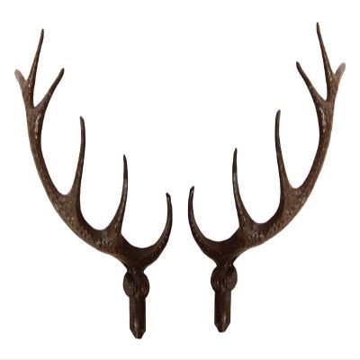 Galapagoz New German Made Plastic Cuckoo Clock Deer Antlers Size 127 mm USA