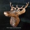 Galapagoz New German Made Plastic Cuckoo Clock Deer Antlers Size 127 mm USA view 3