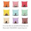 MALIHONG Dog Throw Pillow Cover Cute Peeking Dog Finnish Lapphund Macaron Purple Pillow Case for Sofa Bed Home Decor 16x16 Inch view 2