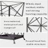 Umbrella Racks WXYZ Brown Retro Metal Umbrella Stand, Household Waterproof and Rust-Proof Umbrella Bucket, Hotel Office Umbrella Storage Rack 16x14x60.5cm view 4