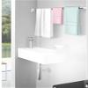 6 Curtain Rods, Adjustable Stainless Steel Shower Rails, Retractable Simple Accessories for Kitchen, Bathroom, Cabinet, Wardrobe, Window, Bookcase, Net Curtain Shower Curtain Or Tulle Pull rod view 2