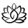 DEKADRON Lotus Flower Metal Wall Art Home Decoration Yoga Decor Metal Sign (30" W x 24" H / 75x61cm) view 1