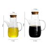 DOITOOL Oil Bottles for Kitchen High Borosilicate Glass Oil Pot with Scale Pourer Bottle Drip- Nozzle Leakproof Random Style view 3