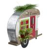 Northlight Pine and Snowman RV Let It Snow Christmas Decoration - 12" - Red and Green view 4