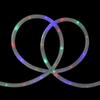 Flexible LED Outdoor Christmas Rope Light - Multi Color - 100' Clear Wire view 2